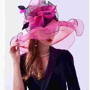 Fascinator Pink  Hat NIB